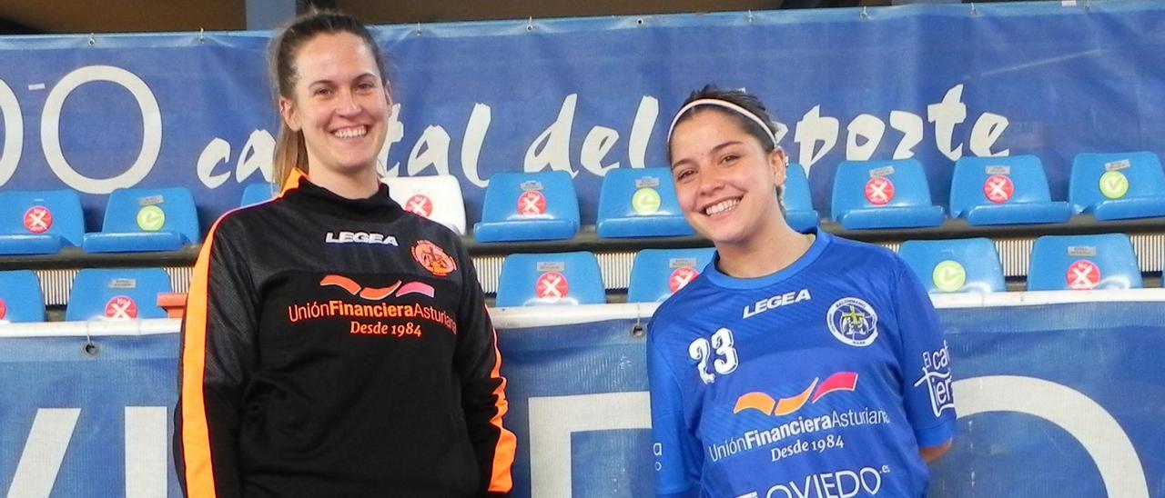 Eva Martín y Cami Méndez, nuevos fichajes del Balonmano Base Oviedo