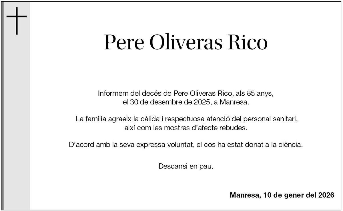 Pere Oliveras