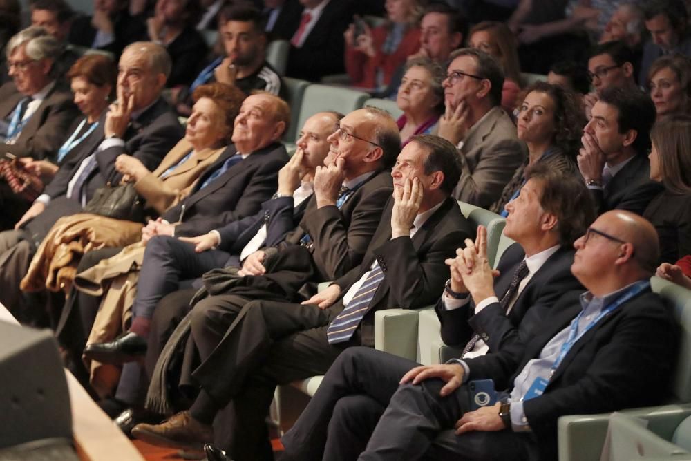 Así fue el paso de Nadal por el Auditorio Mar de Vigo