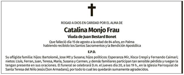Catalina Monjo Frau