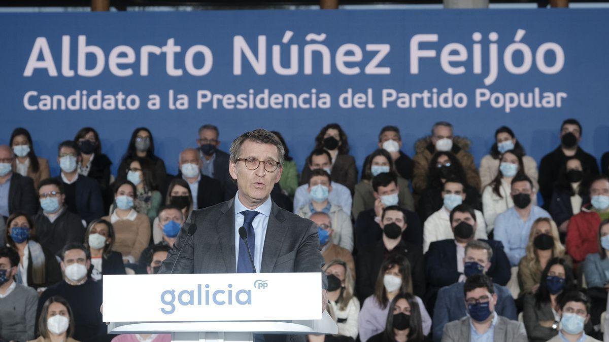 Alberto Núñez Feijóo en una imagen de hace unos días.