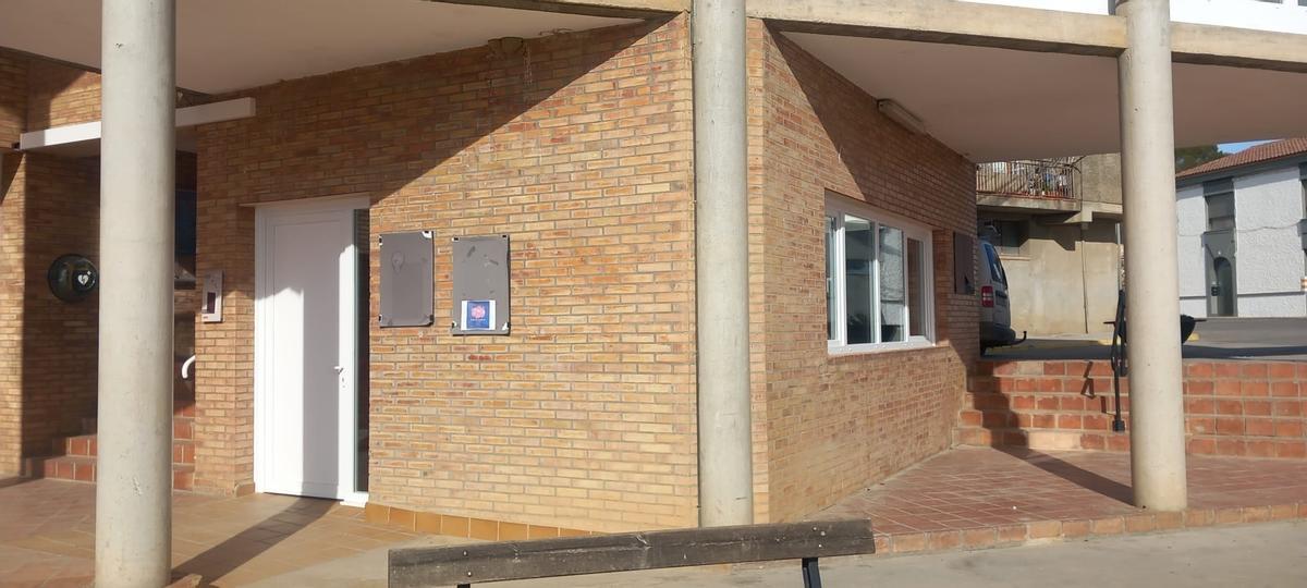 Imagen exterior de la nueva aula de estudio.