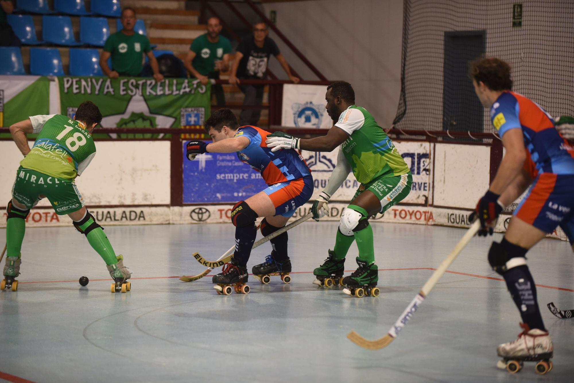 Les millors imatges de l'Igualada Rigat-Parlem Calafell de l'OK Lliga masculina