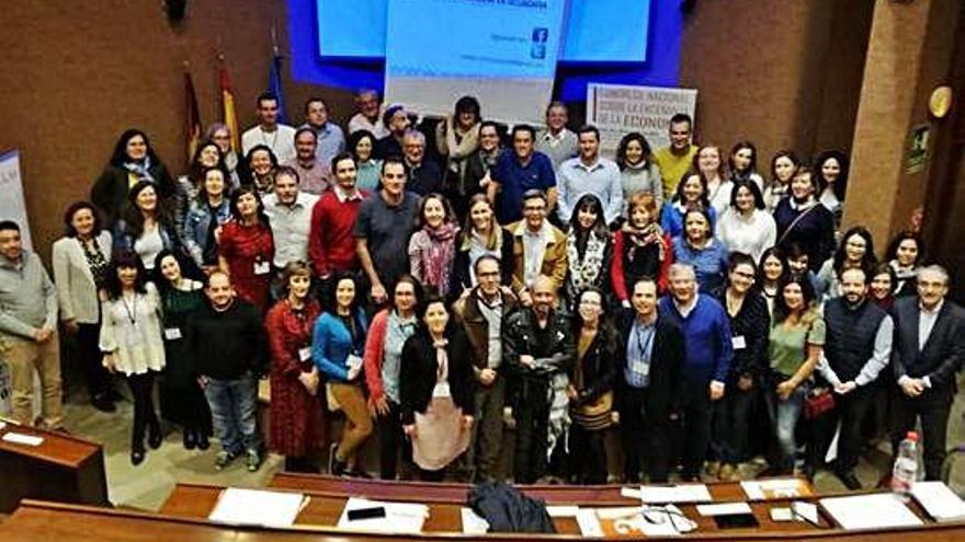 Profesores de Economía que participaron en este primer congreso nacional en Albacete.