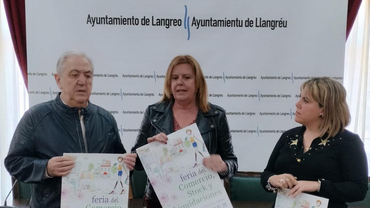 Marcelino Tamargo, Carmen Arbesú y Patricia Fernández.