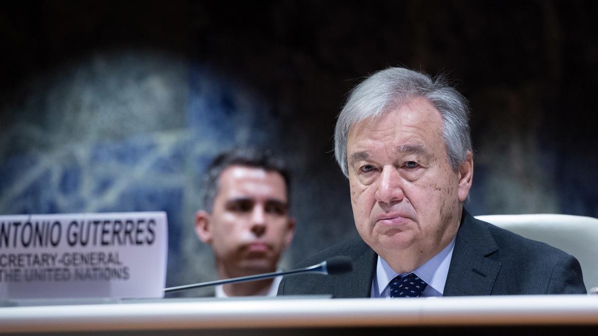 El secretario general de la ONU, António Guterres.