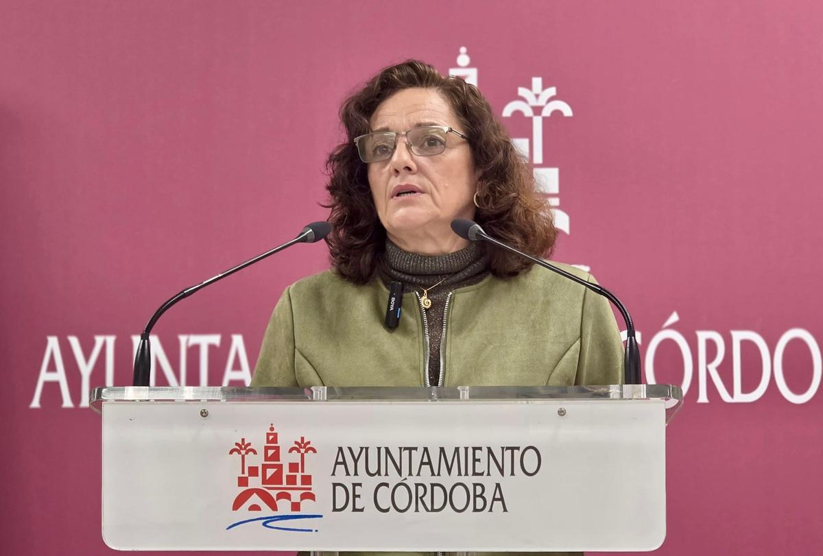 La concejala del PSOE en el Ayuntamiento de Córdoba Isabel Bernal.
