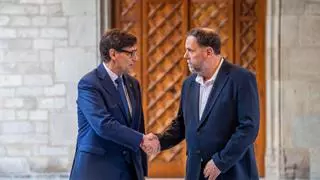 Las claves del pacto entre el Govern y ERC para los presupuestos: financiación, infraestructuras y catalán