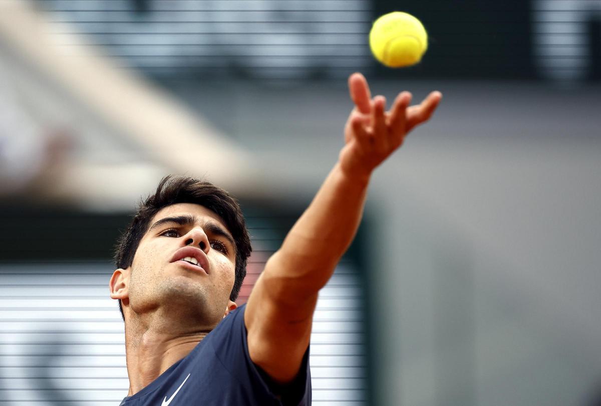 Roland Garros | Stéfanos Tsitsipas - Carlos Alcaraz. Roland Garros | Stéfanos Tsitsipas - Carlos Alcaraz.