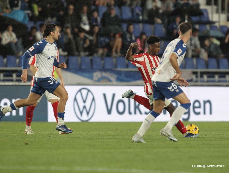 Así fue el partido entre el Sporting y el Tenerife