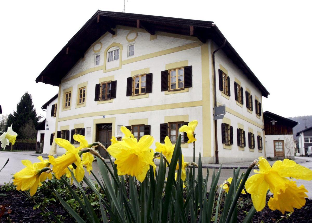 Esta es la casa en la que nació Benedicto XVI.