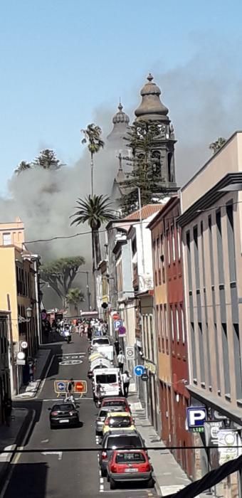 Incendio Ateneo de La Laguna