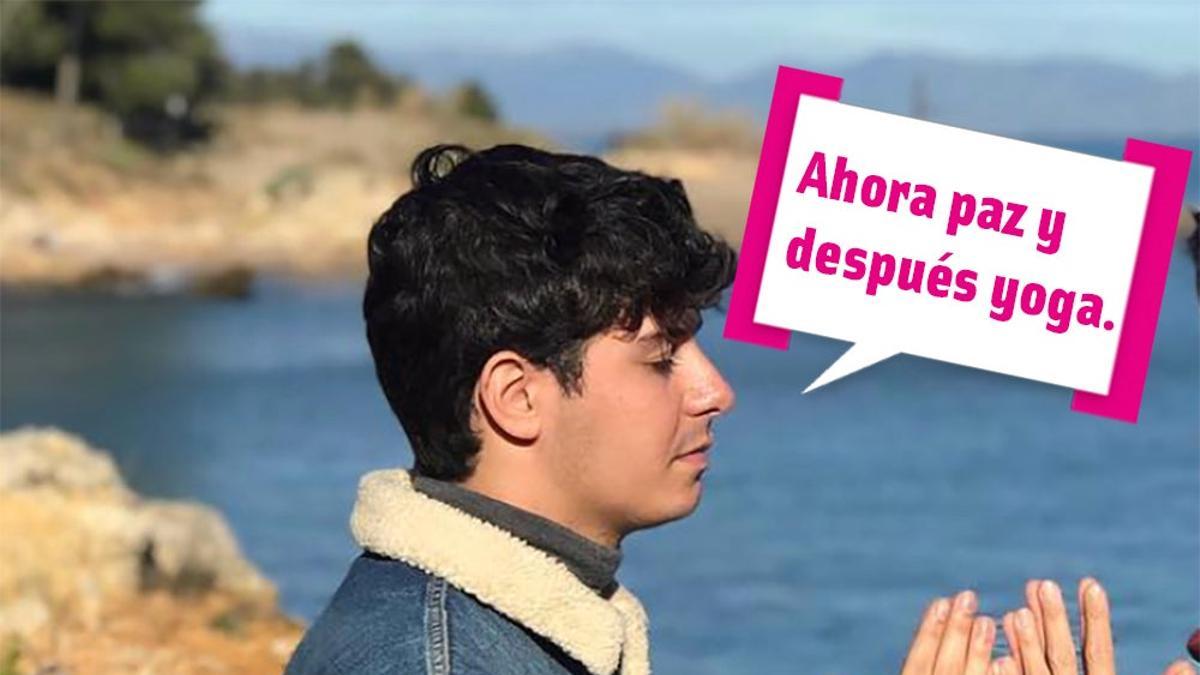 Alfred García se escapa a Menorca de vacaciones y no sale del agua