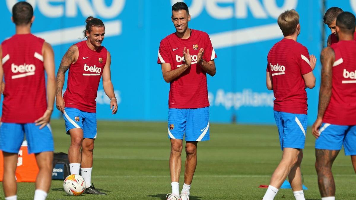 El emotivo discurso de Busquets hacia Messi en el Gamper