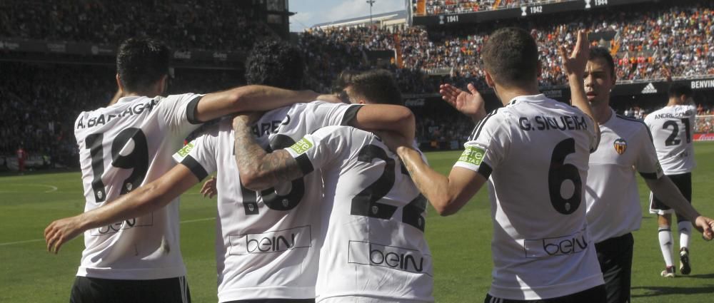 Las mejores imágenes del Valencia - Sevilla