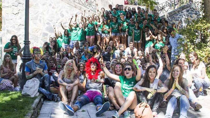 Los estudiantes universitarios desembarcan en Cáceres