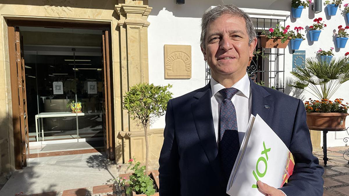 Eugenio Moltó, candidato a la alcaldía de Marbella.