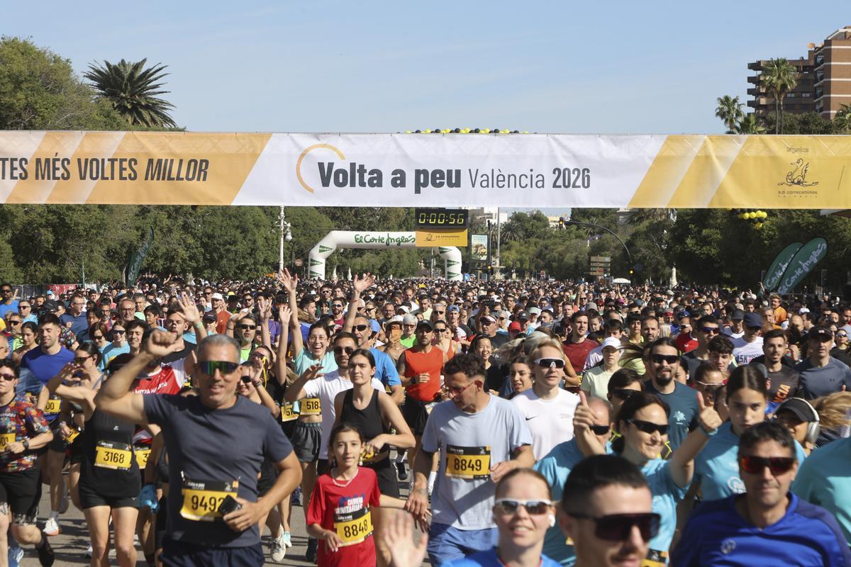 10000 corredores se dan cita en la Volta a Peu 2026 10000 corredores se dan cita en la Volta a Peu 2026