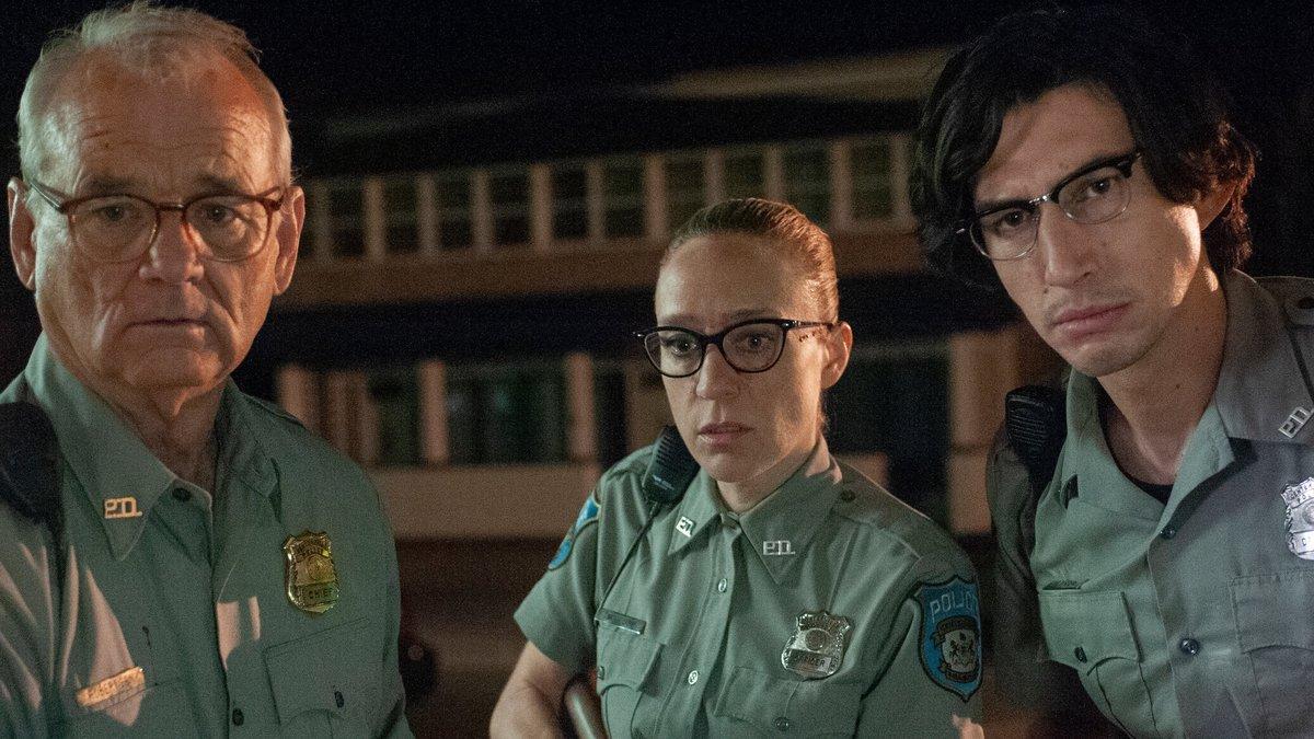 Bill Murray, Chloë Sevigny y Adam Driver, en 'Los muertos no mueren', de Jim Jarmusch