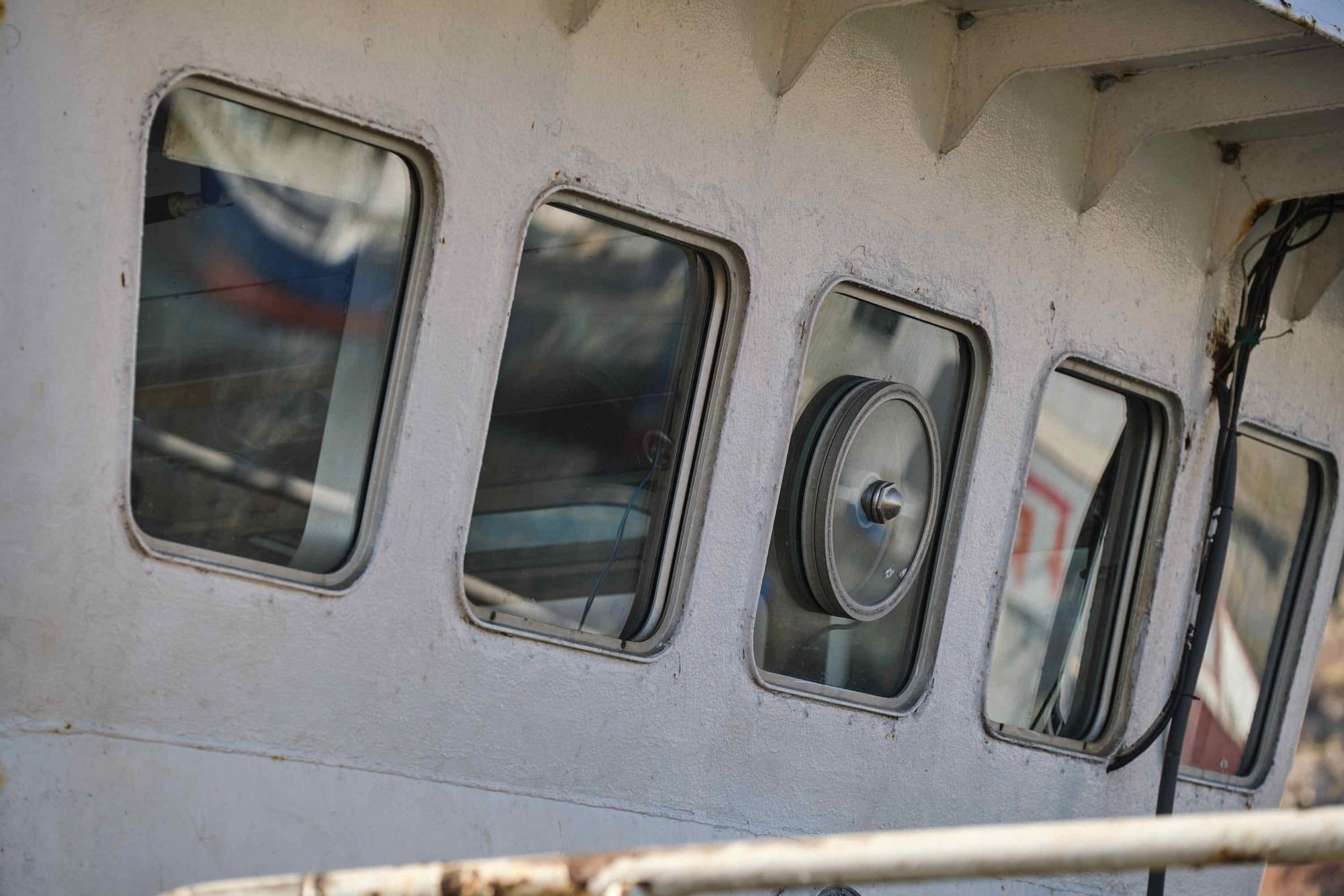 El barco 'Simione', capturado en aguas canarias con tres toneladas de cocaína