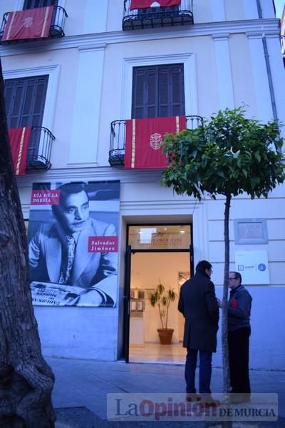 Lectura de poemas de Salvador Jiménez en el Gaya