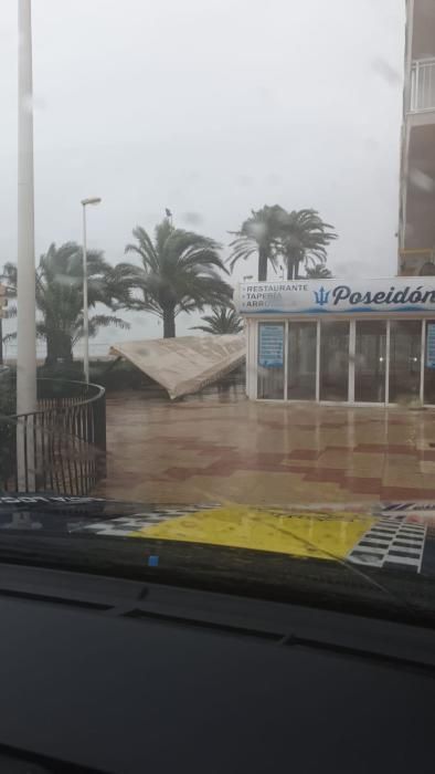 Daños en Cullera.