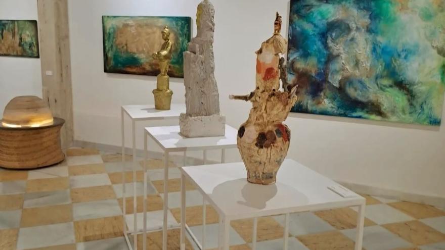 Una imagen de la muestra colectiva «Delicias y otros infiernos». | J.M.J.