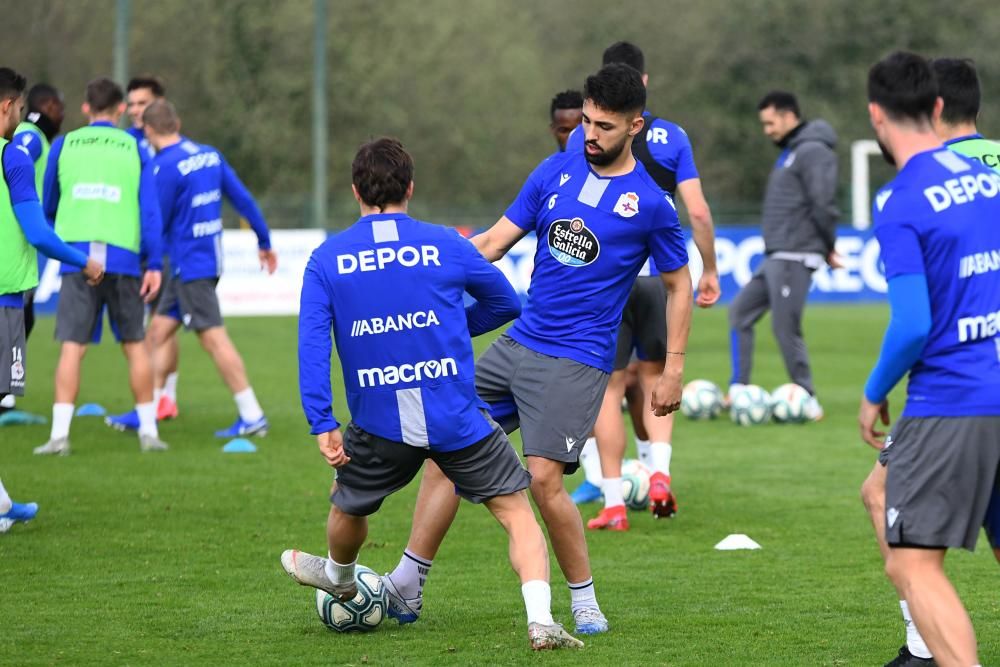 El Dépor recupera a Merino para recibir al Girona