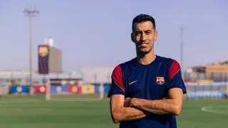 Sergio Busquets se ilusiona con la Champions y avala a Cesc Fàbregas en clave Barça