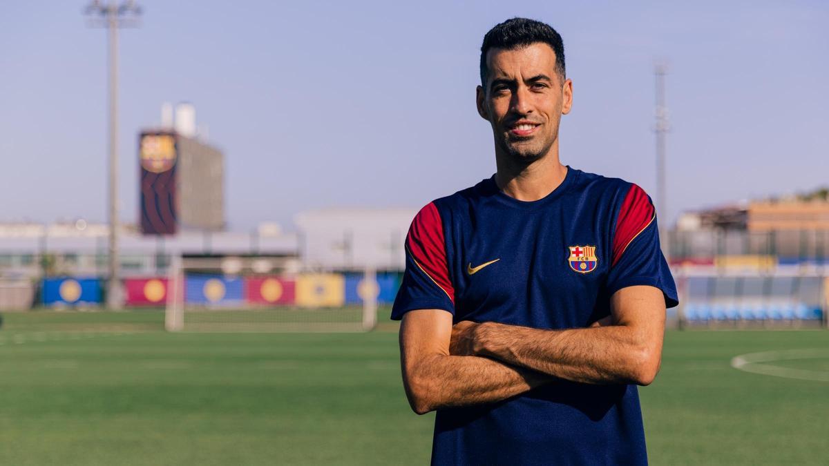 Sergio Busquets vuelve al Barça como técnico
