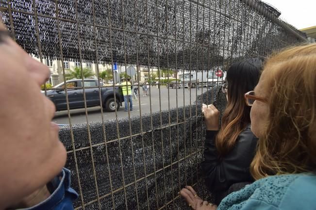 Rodaje de la película Allied, en la Alameda de ...