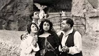 Montserrat, un esplèndid plató per al cinema mut català