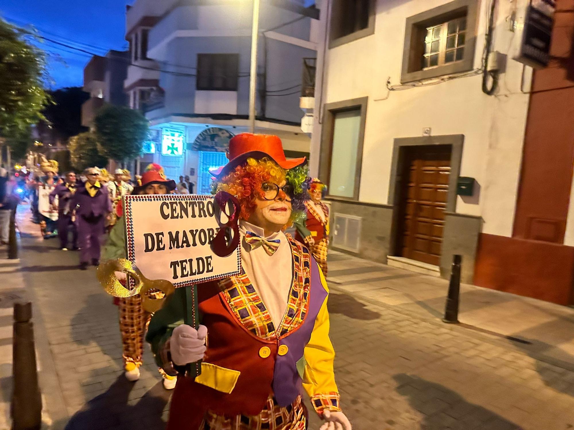 La sardina del Carnaval 2024 de Telde arde