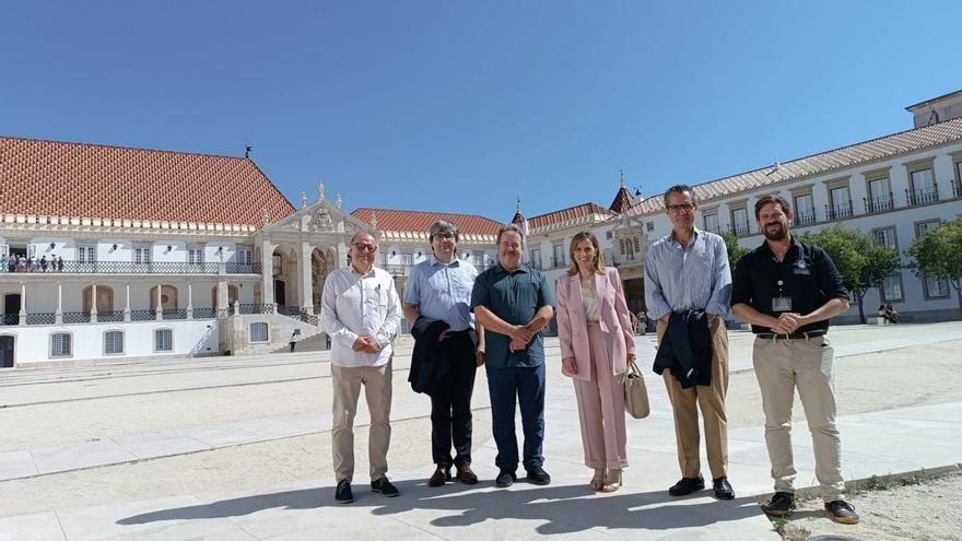 Visita institucional de las autoridades municipales de Zamora a Coimbra para asistir al hermanamiento. | Cedida