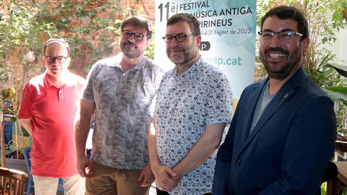 Presentació del Festival de Música Antiga dels Pirineus a Barcelona