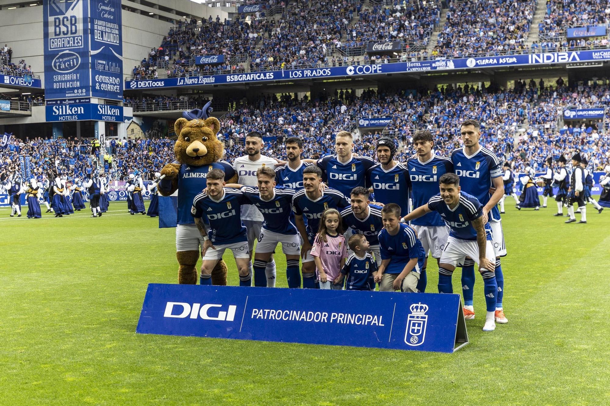 EN IMÁGENES: Así ha sido el Real Oviedo - Espanyol