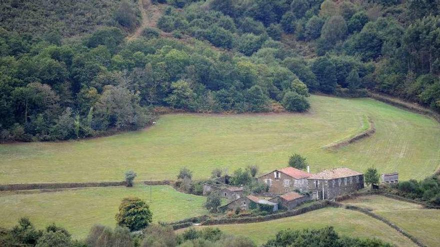 Aldea de Casal de Chedas, en Lalín.