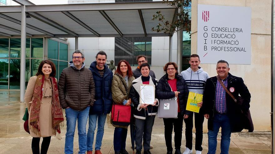 MÉS y Podemos salen en defensa de los docentes y azuzan al PSIB para que negocie ya