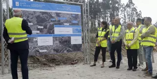 Arrancan las obras del tramo entre el polígono de Areas y Tomiño de la AG-42