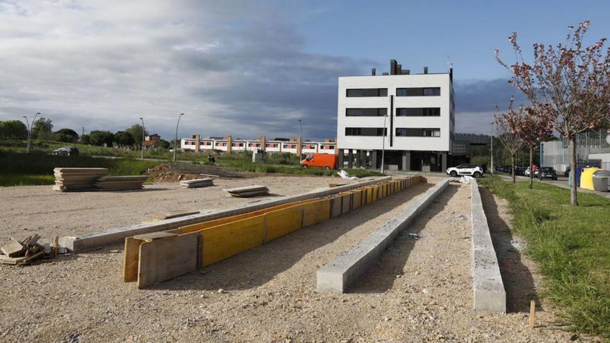 Avances en el consultorio provisional de Vega-La Camocha | FERNANDO RODRÍGUEZ