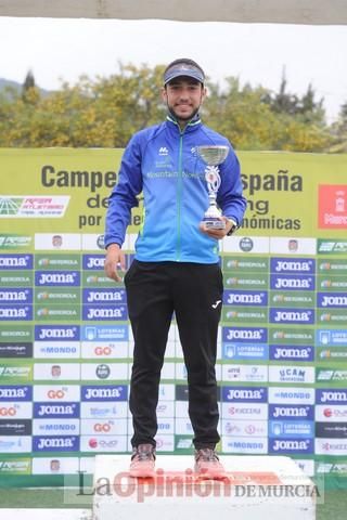 Llegada y entrega de trofeos de El Valle Trail