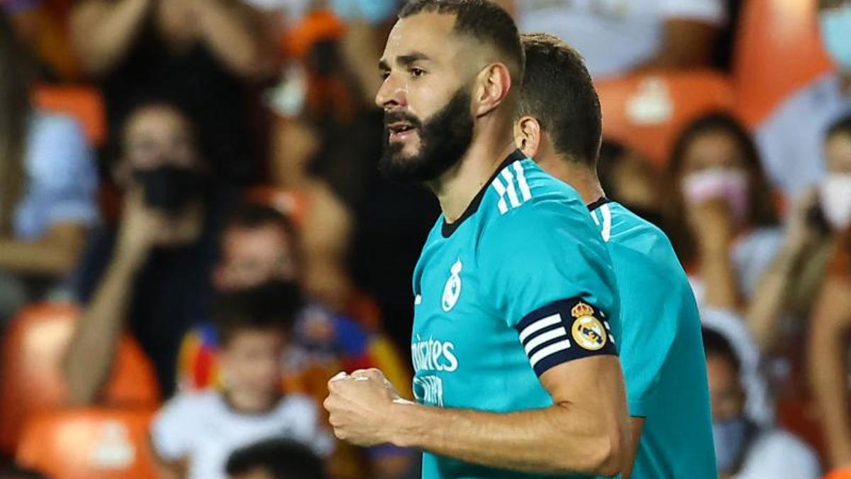 Las imágenes del Valencia - Real Madrid