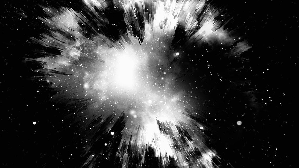 Una explosión cósmica alternativa al Big Bang que conocemos sería la creadora de la materia oscura.