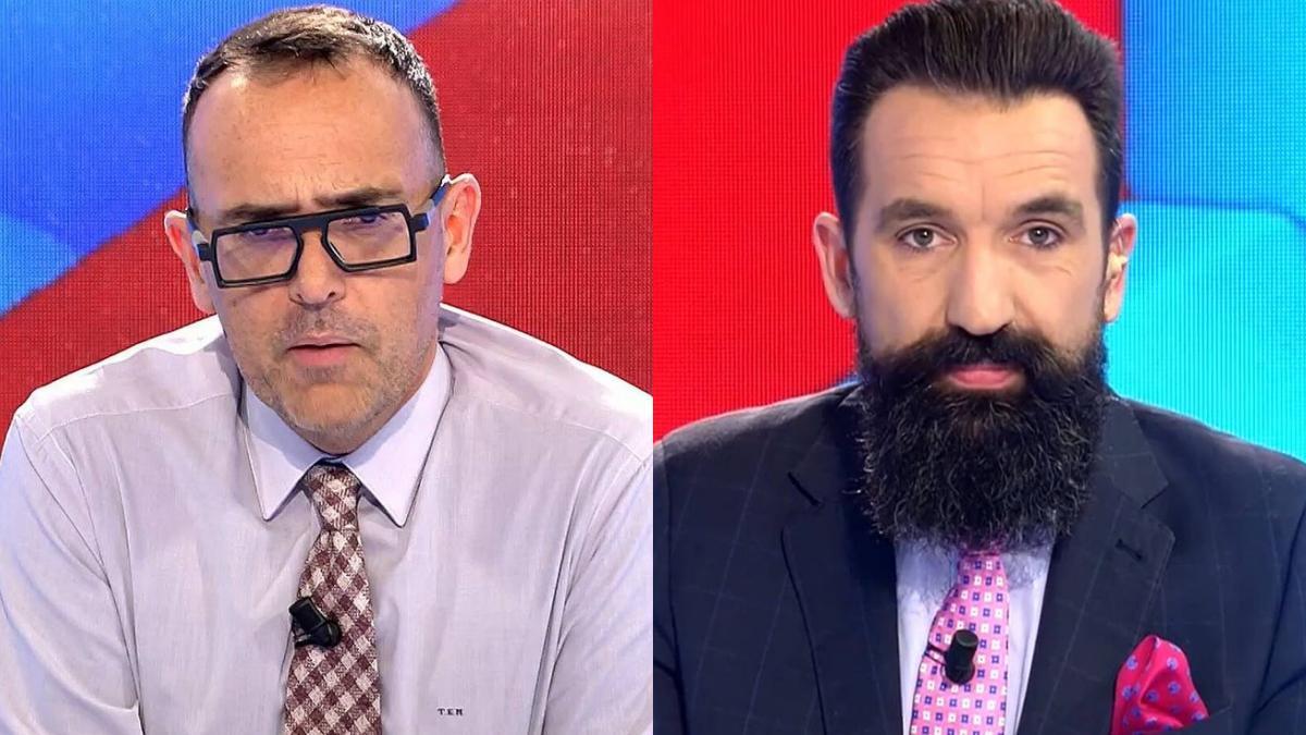 Risto Mejide y Miguel Lago en 'Todo es mentira'