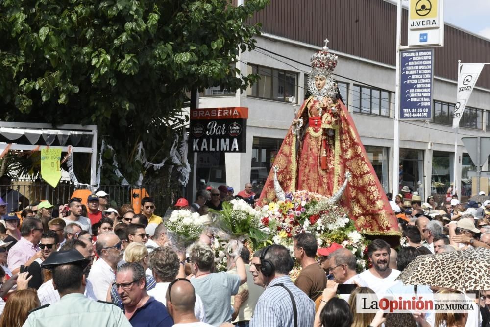 Romería de la Virgen de la Fuensanta: Paso por Alg