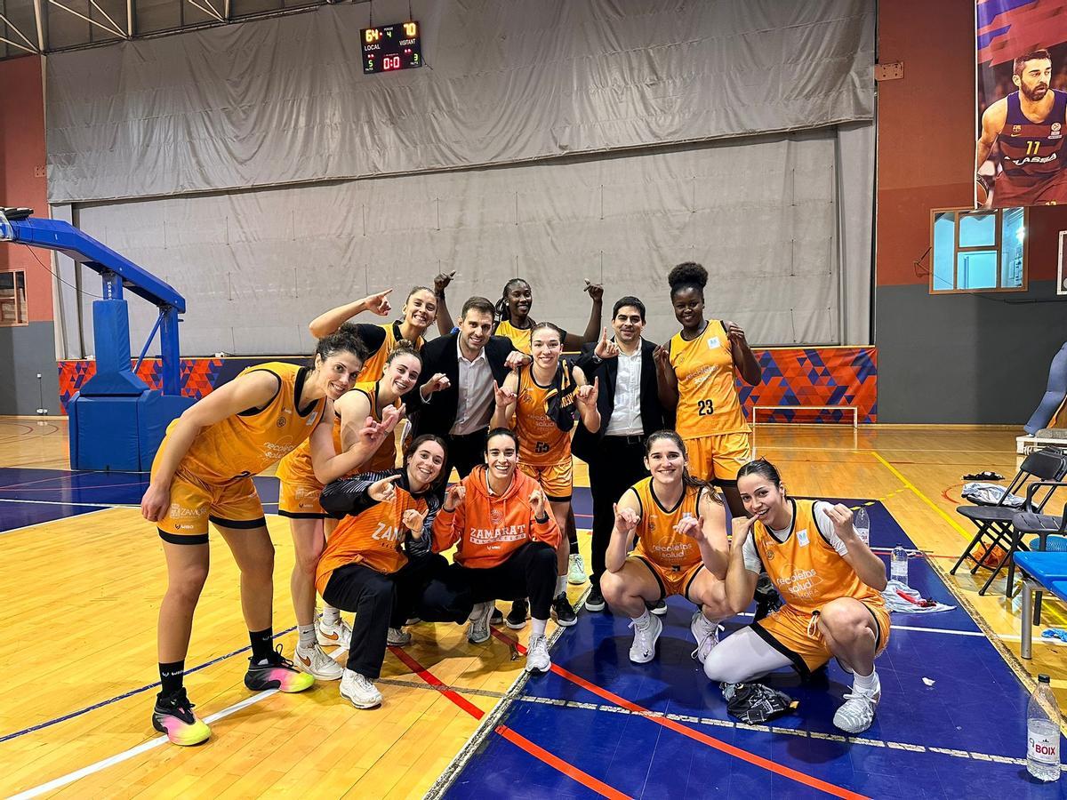 El Recoletas Zamora celebra su victoria