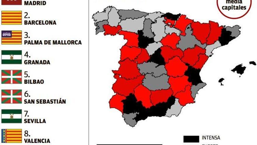 Palma es la tercera capital de España donde se ponen más multas de tráfico