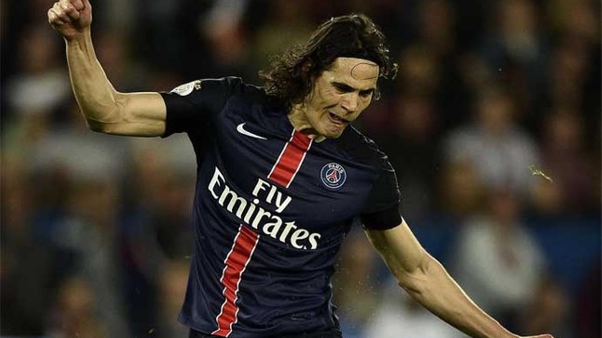 Edison Cavani quiere jugar de delantero centro en el PSG