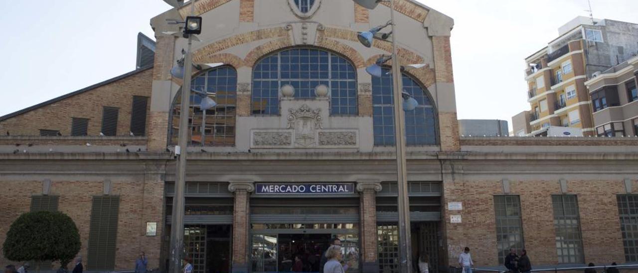 El Mercado Central de Alicante en la actualidad .