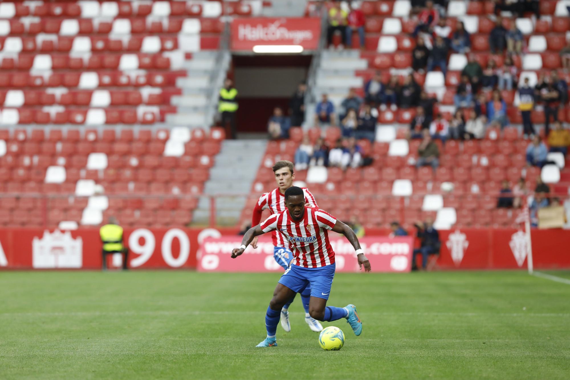 El partido del Sporting ante Las Palmas, en imágenes